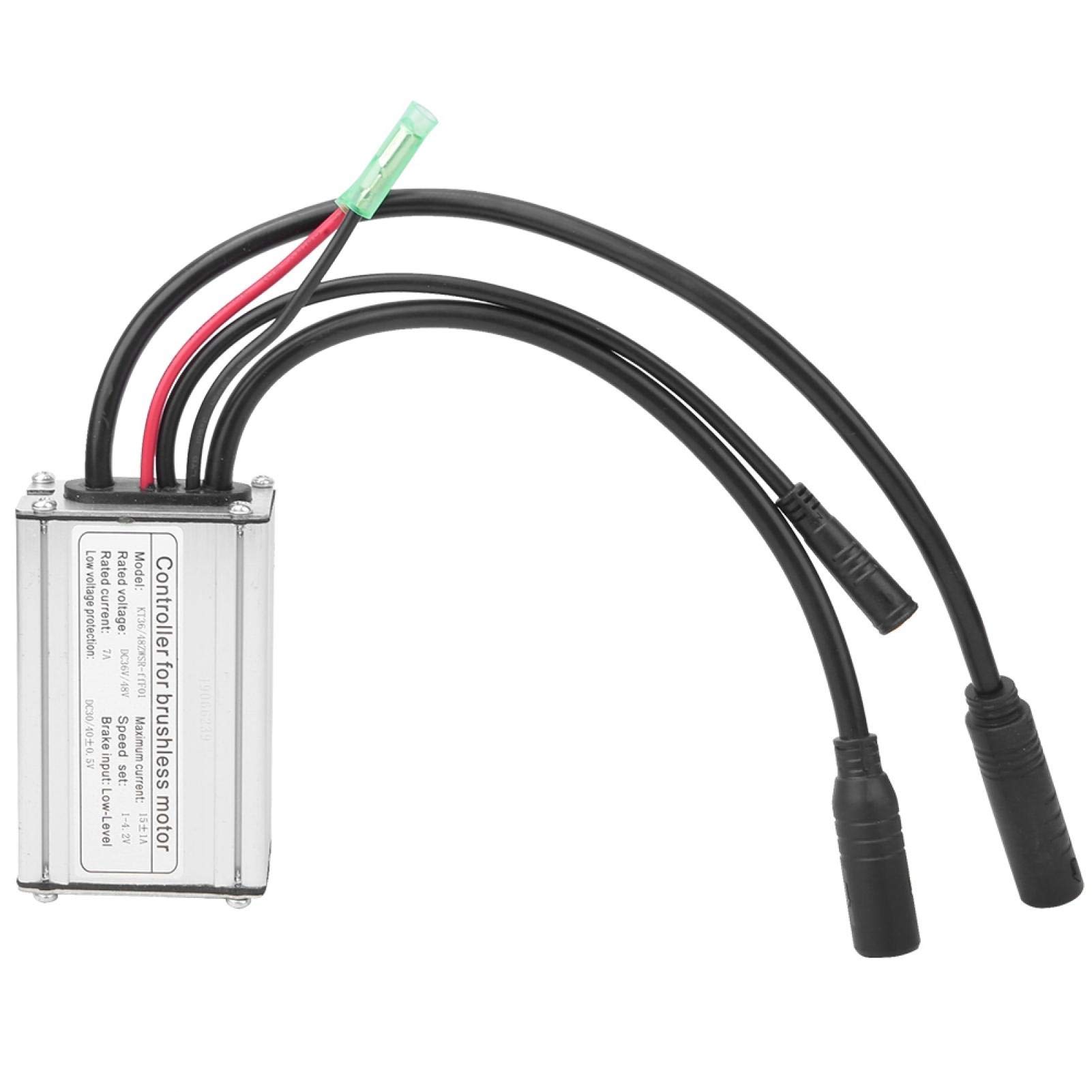 36V/48V Brushless Motor Controller with Hall Sensor - Compatible for Electric Scooters & E-Bikes | Speed Control & Power Adapter for Commuting & Outdoor Riding