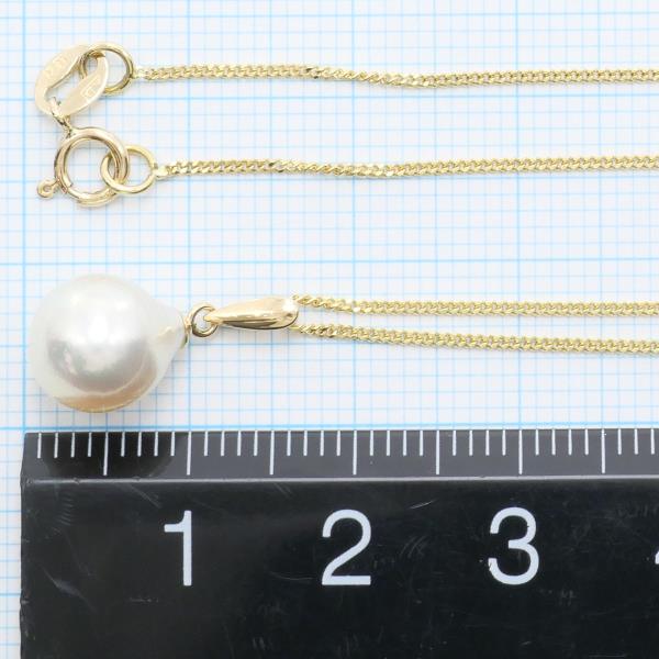 18K Yellow Gold Pearl Necklace for Women - Elegant & Timeless Jewelry Gift for Wedding, Anniversary & Special Occasions