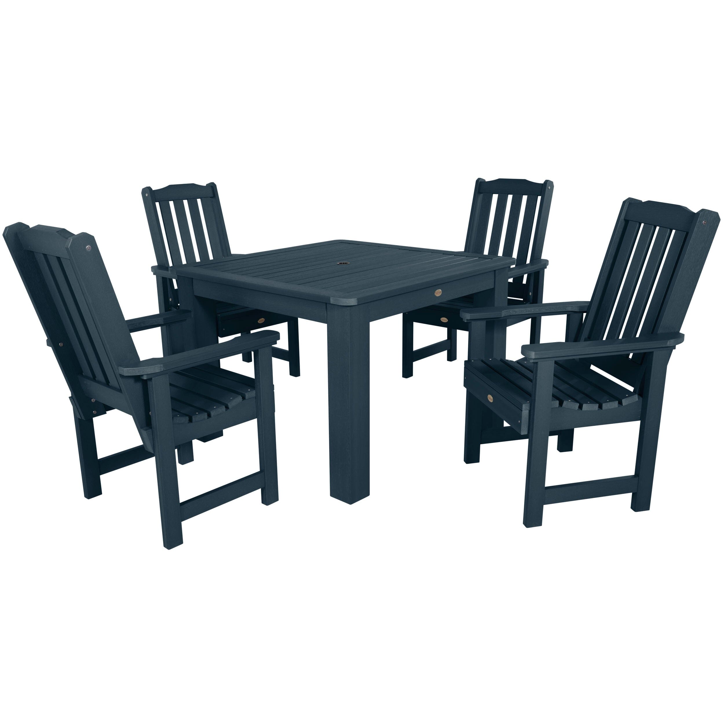 Lehigh 5-Piece Square Dining Set 42x42 Inches - Perfect for Small Spaces, Patios & Outdoor Dining | Durable & Stylish Dining Table with Chairs