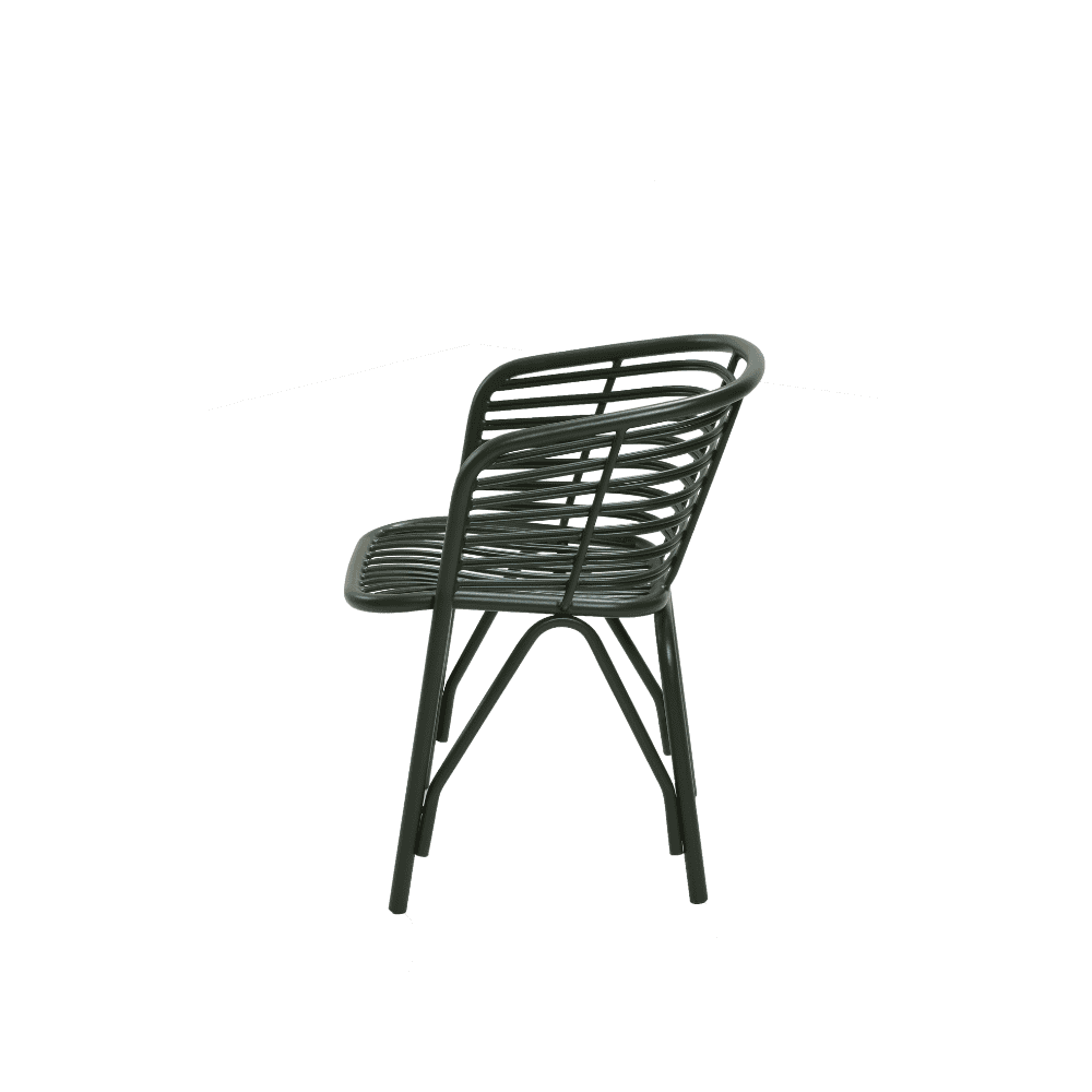 Premium Blend Outdoor Armchair - Weather-Resistant Patio Lounge Chair for Garden, Poolside & Backyard Relaxation - Comfortable Modern Outdoor Furniture for Porch, Deck & Balcony Use