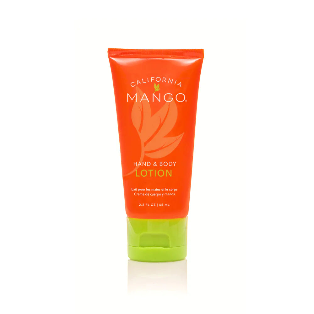 Organic Mango Hand & Body Lotion 65ml - Hydrating & Nourishing Moisturizer for Dry Skin - Perfect for Daily Use at Home, Office & Travel