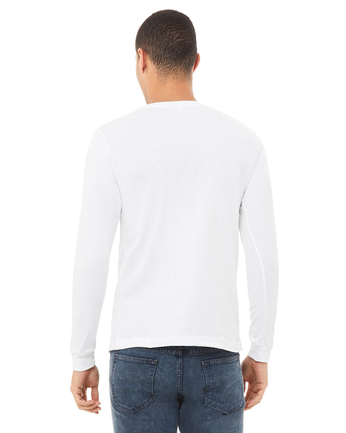 Bella + Canvas 3501 Unisex Jersey Long Sleeve T-Shirt - Soft Cotton Crewneck Tee for Men & Women - Perfect for Casual Wear, Layering & Everyday Comfort