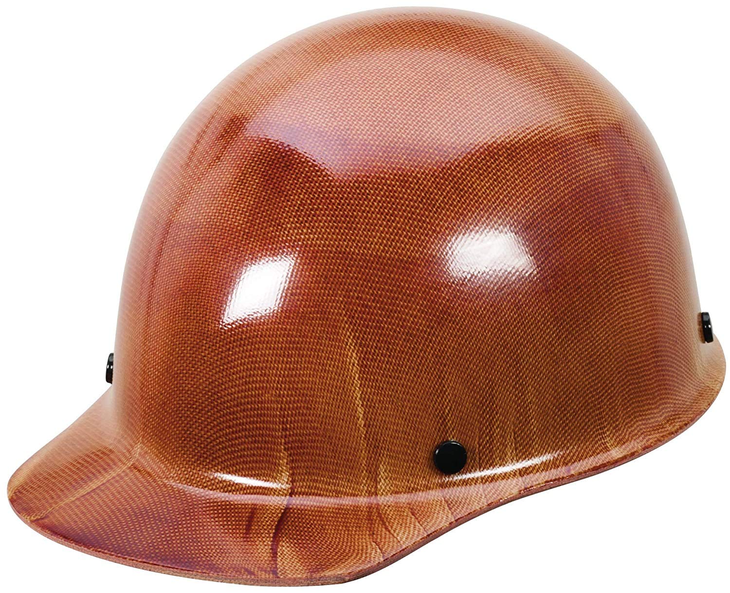 MSA Skullgard Cap Style Safety Hard Hat with Fas-Trac III Ratchet Suspension - Phenolic Resin Construction, 350°F Heat Resistance | Ideal for Construction, Industrial Work & High-Temperature Environments