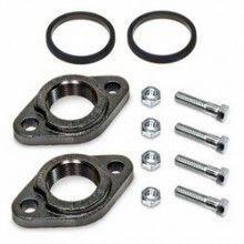 Grundos 1 1/2 Inch Cast Iron High Voltage Flange Set 539605 - Durable Pipe Fitting for Industrial Plumbing and Water Systems