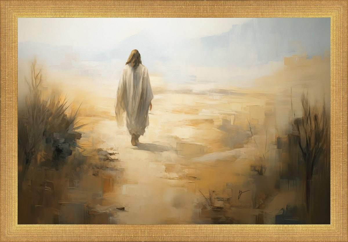 Embracing The Whispers of Solitude - Inspirational Wall Art for Home & Office Decor | Perfect for Meditation Rooms, Living Spaces & Gift Giving