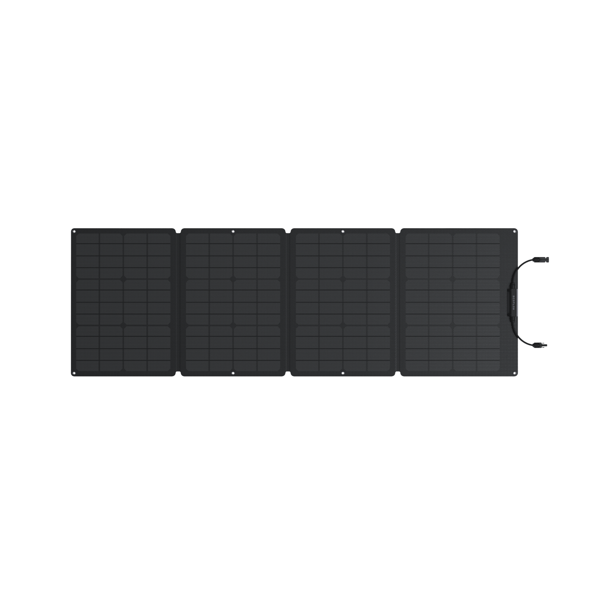 EcoFlow Foldable 110W Portable Solar Panel for Camping, RV & Off-Grid Power - Lightweight & Waterproof Solar Charger for Outdoor Adventures