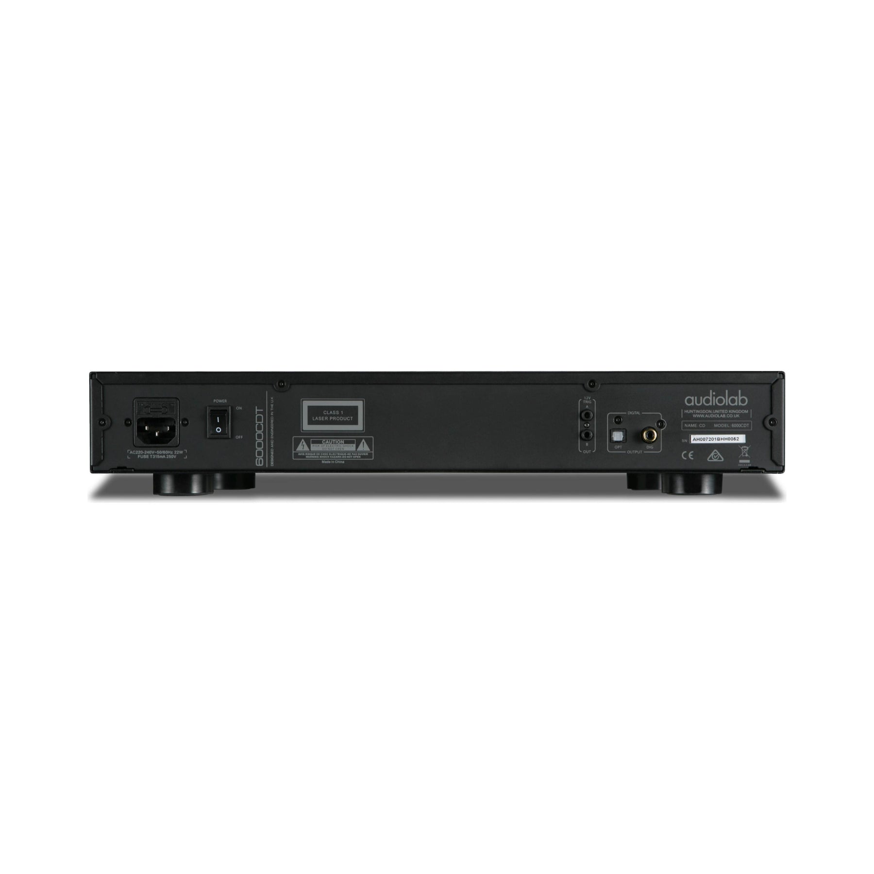 Audiolab 6000CDT Dedicated CD Transport - Hi-Fi Audio Player for Home Theater & Music Lovers (Open Box Clearance) | Perfect for Audiophiles, Vinyl Collectors & Home Entertainment Systems