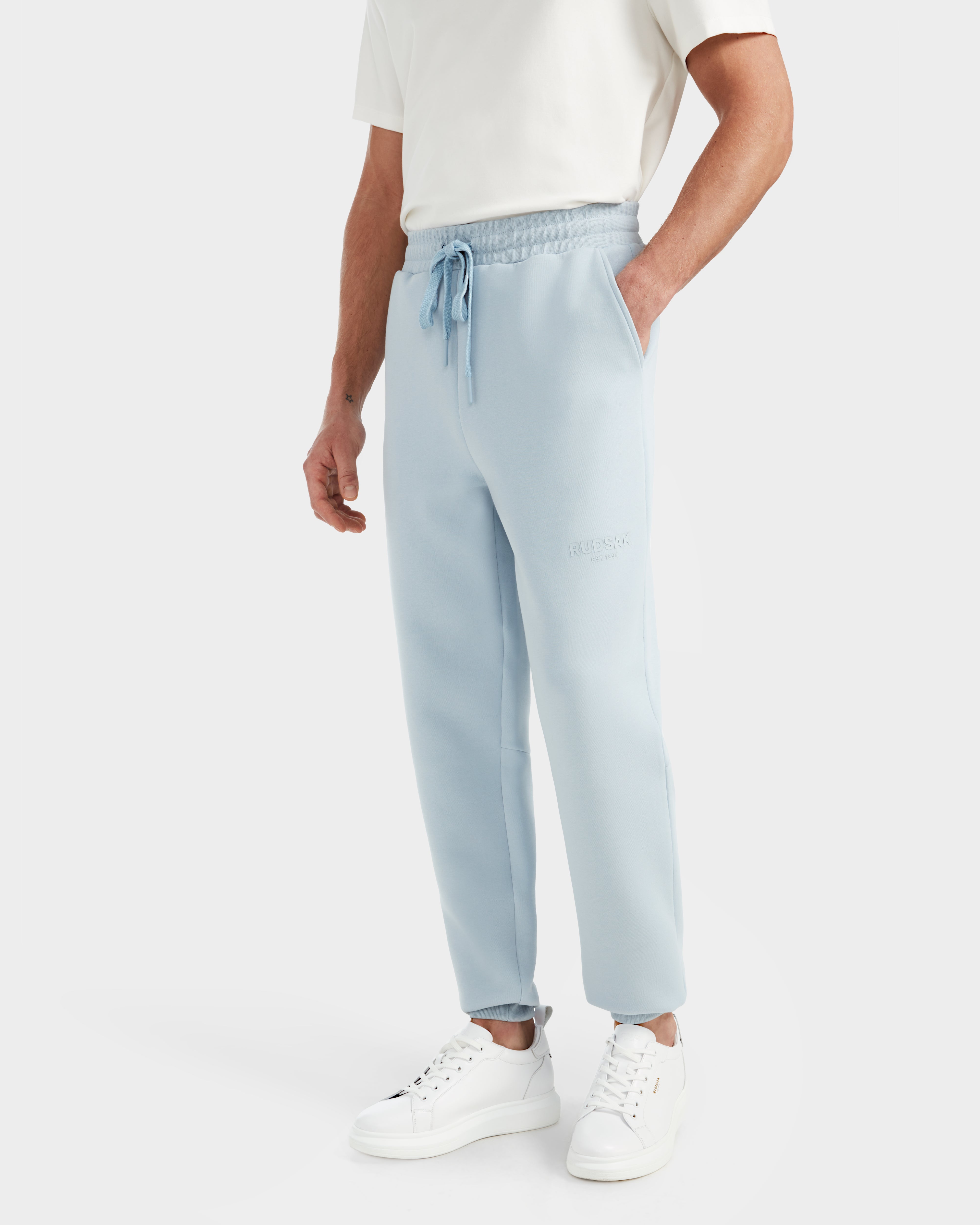 JOSS 9524009 Sky Blue M - Stylish and Comfortable Men's T-Shirt for Casual Wear, Gym, and Outdoor Activities