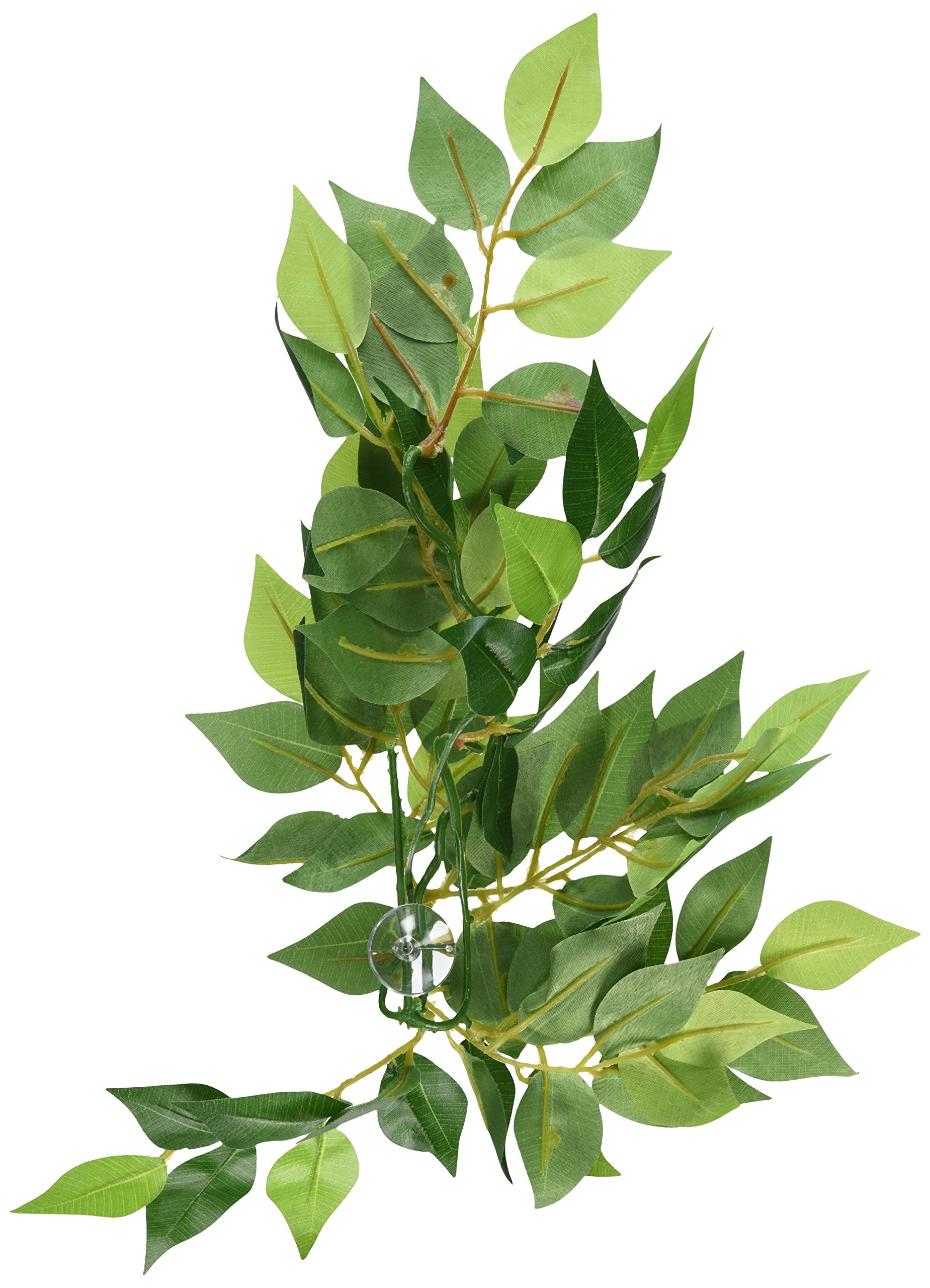 Exo Terra Silk Terrarium Plant - Small Artificial Ficus Tree for Reptile Tanks & Vivariums - Perfect for Gecko, Frog, and Snake Habitats