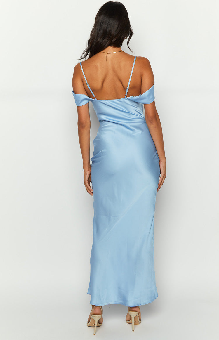 Darby Light Blue Maxi Formal Dress for Women - Elegant Long Evening Gown for Prom, Wedding & Special Occasions
