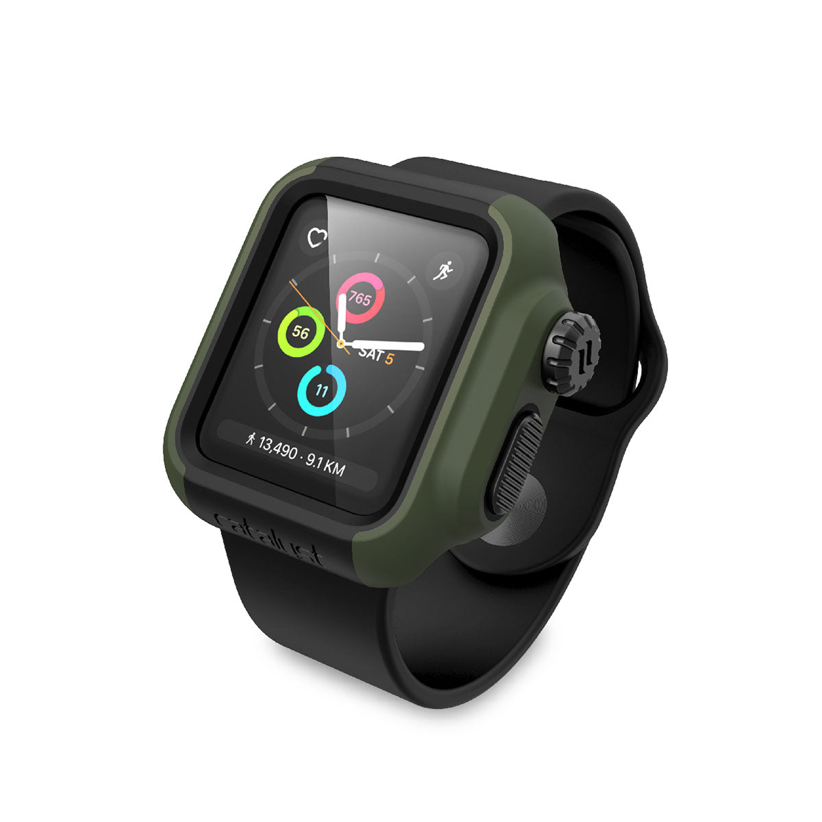 Durable 38mm Rugged Case for Apple Watch Series 3 & 2 - Shockproof & Scratch-Resistant Protection for Outdoor Sports & Active Lifestyle