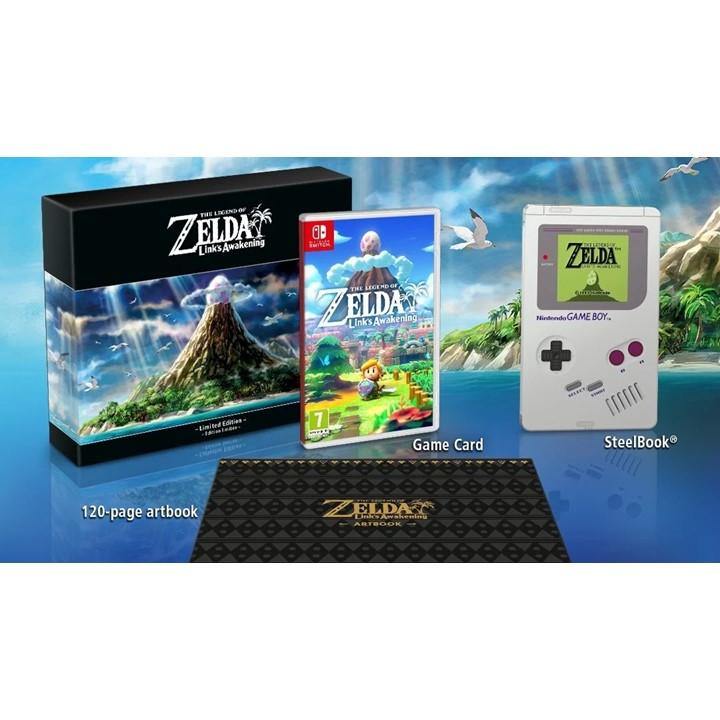 Nintendo Switch The Legend of Zelda Link's Awakening Limited Edition - EU Version | Adventure Game for Nintendo Switch | Perfect for Travel & Home Gaming