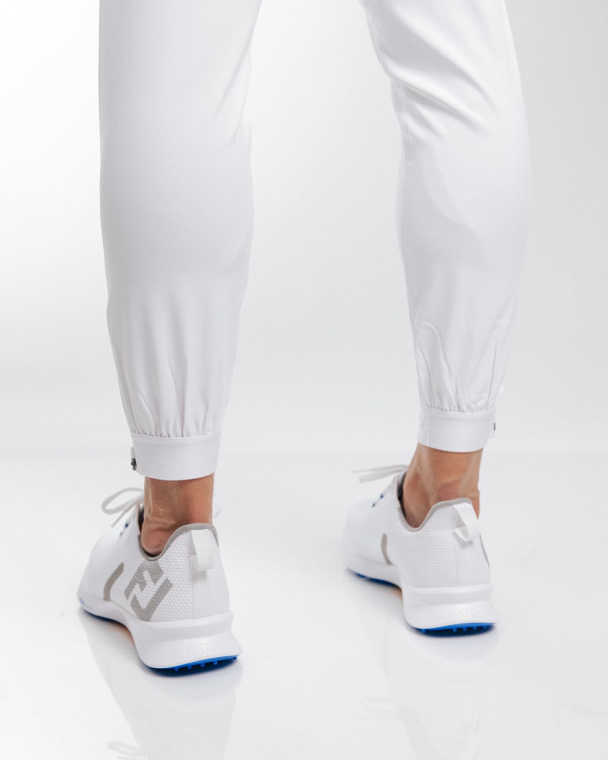 **Primo Golf Jogger Pants for Men - Lightweight 4-Way Stretch Golf Trousers with 4 Pockets, Inner Gel Waistband & Elastic Zipper Ankles - Perfect for Golfing, Travel & Casual Wear**