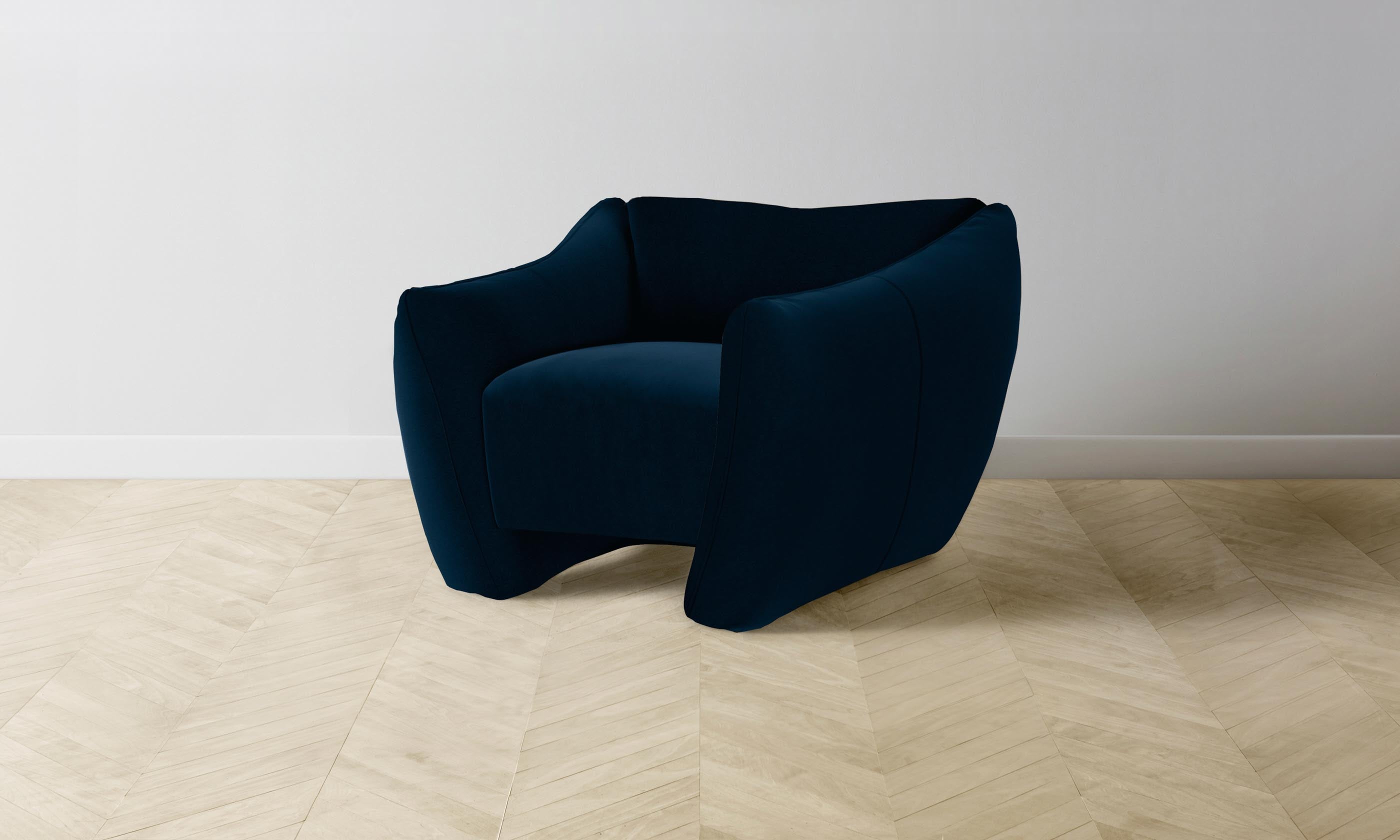 Premium Mohair Admiral Bond Chair - Stylish & Comfortable Mid-Century Modern Lounge Chair for Living Room, Office, or Reading Nook