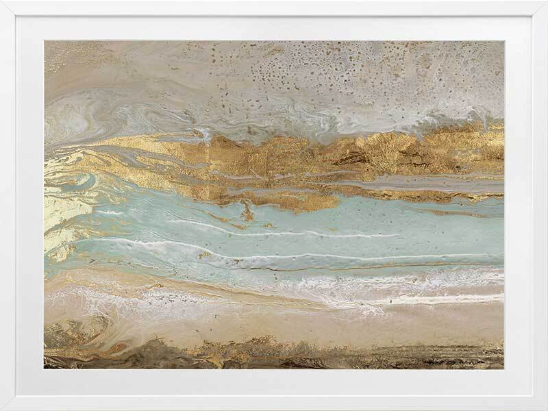 Caribbean Framed Art Print - Tropical Beach Wall Decor for Living Room, Bedroom & Office - Perfect Coastal Home Decor & Gift Idea