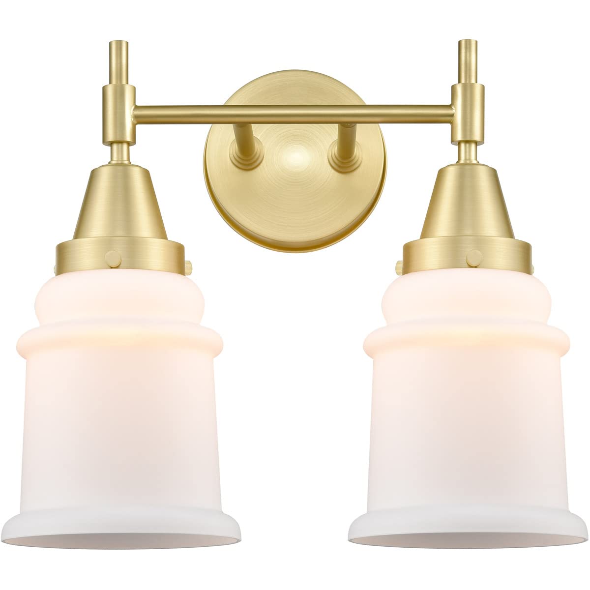 Innovations 447-2W-SB-G181 Transitional Two-Light Bathroom Vanity in Brass Finish - Perfect for Modern and Classic Bathroom Decor
