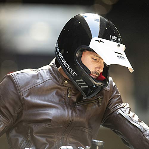 Indian Motorcycle Adventure Helmet - DOT Certified Full Face Helmet for Men & Women - Lightweight & Ventilated for Long Rides - Perfect for Touring, Cruising & Off-Road Adventures