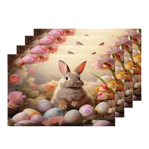 Pink4 Easter Bunny With Pink03