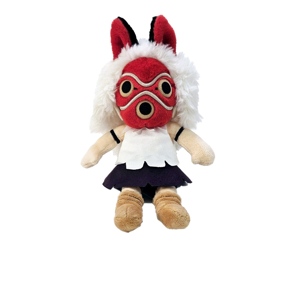 Studio Ghibli Princess Mononoke San Plush Doll - Soft Anime Character Stuffed Toy for Fans, Collectors & Home Decor | Perfect Gift for Movie Lovers & Bedroom Cuddling