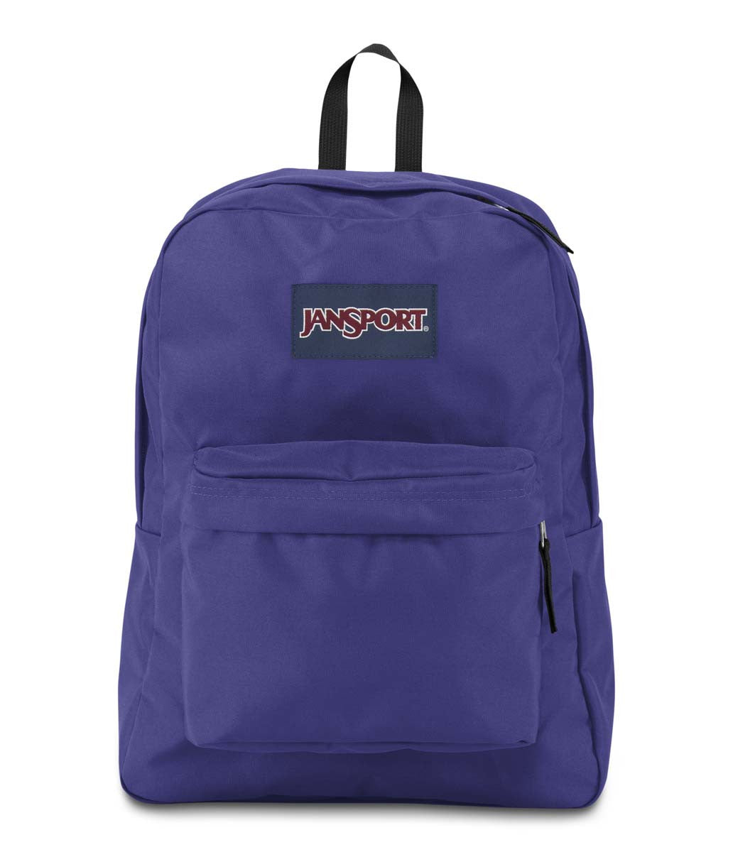 JANSPORT Superbreak Backpack - Lightweight Laptop Backpack for School & Travel, Violet Purple - Perfect for College Students, Commuters & Everyday Use