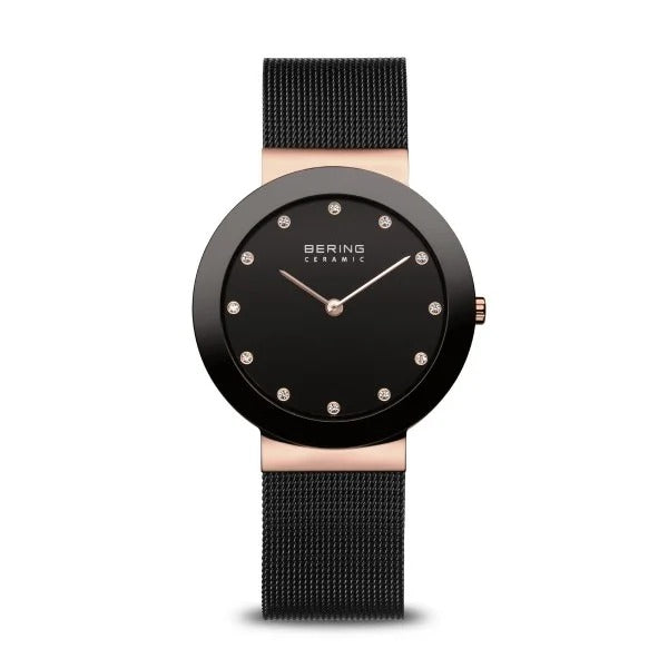 Bering Watch 2 - Premium Scandinavian Minimalist Watch for Men & Women | Waterproof Stainless Steel Timepiece for Everyday Wear, Business & Formal Occasions
