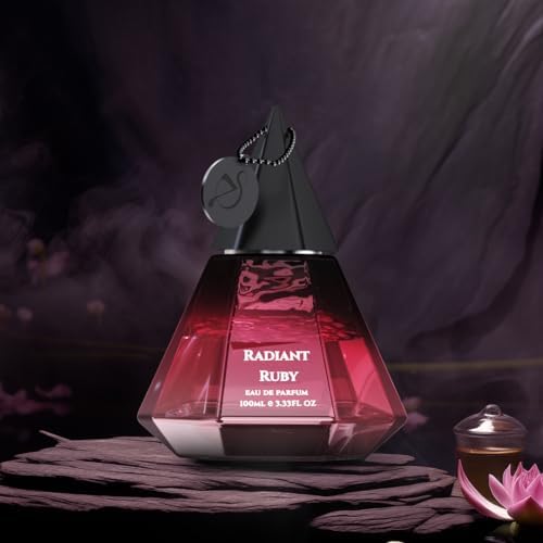 Prime Craft Perfume - 100ml Eau De Parfum | Radiant Ruby Unisex Fragrance | Luxury Long-Lasting Scent for Men & Women | Perfect for Date Night, Office & Special Occasions