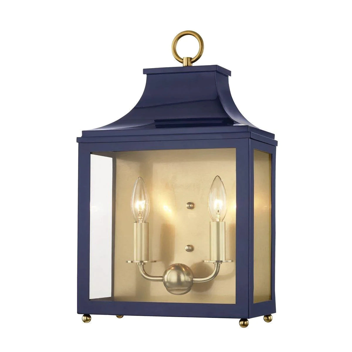 Vintage 2-Light Wall Lantern Sconce - Outdoor/Indoor Lighting Fixture - Perfect for Porch, Patio, Entryway, and Hallway Decor