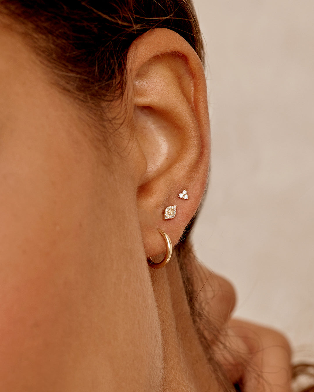 14K Gold Classic Huggie Hoop Earrings for Women - Elegant & Hypoallergenic Jewelry for Everyday Wear & Special Occasions