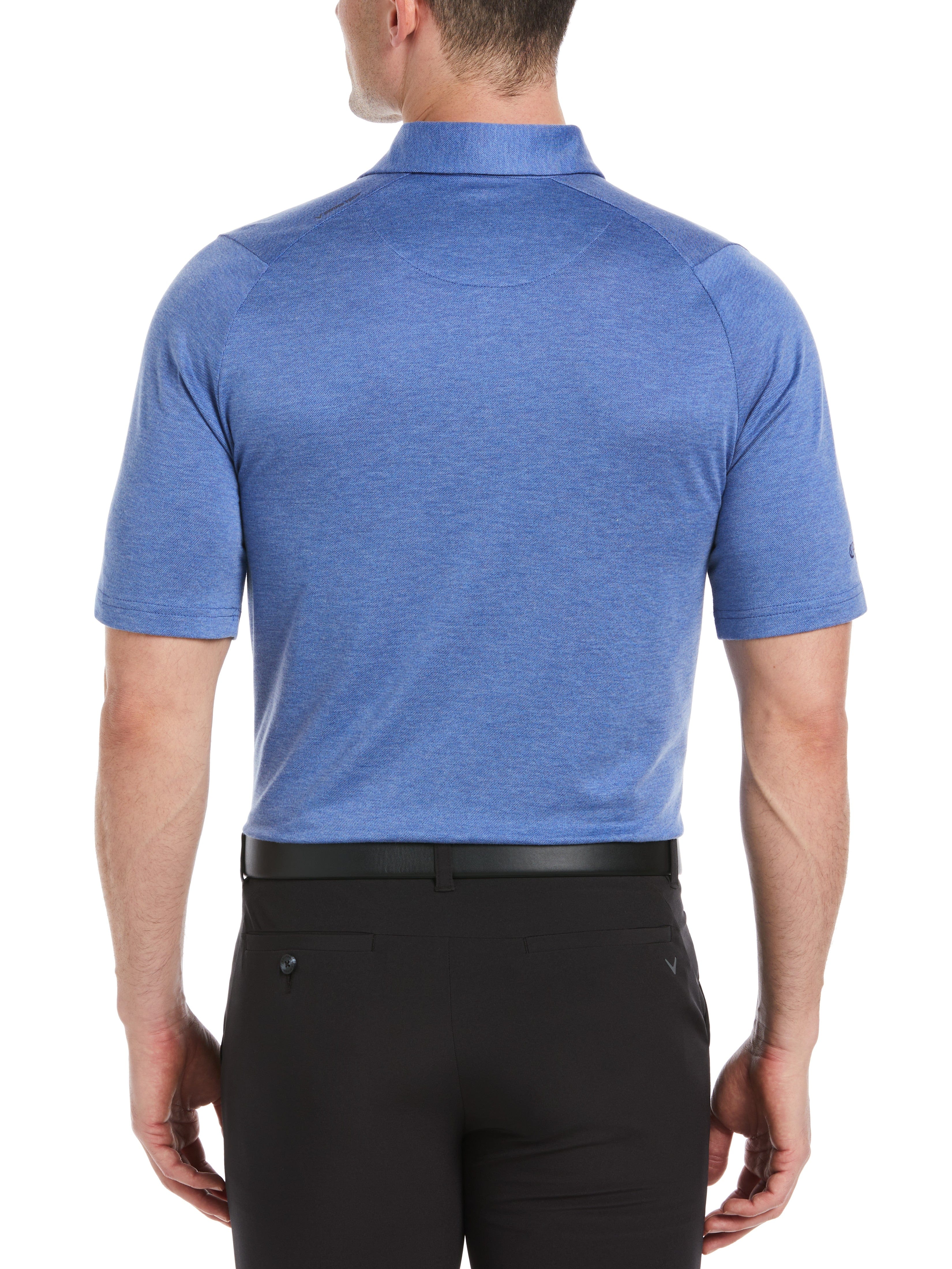 Men's Soft Touch Color Block Golf Polo Shirt - Breathable & Comfortable for Golf, Casual Wear & Outdoor Activities