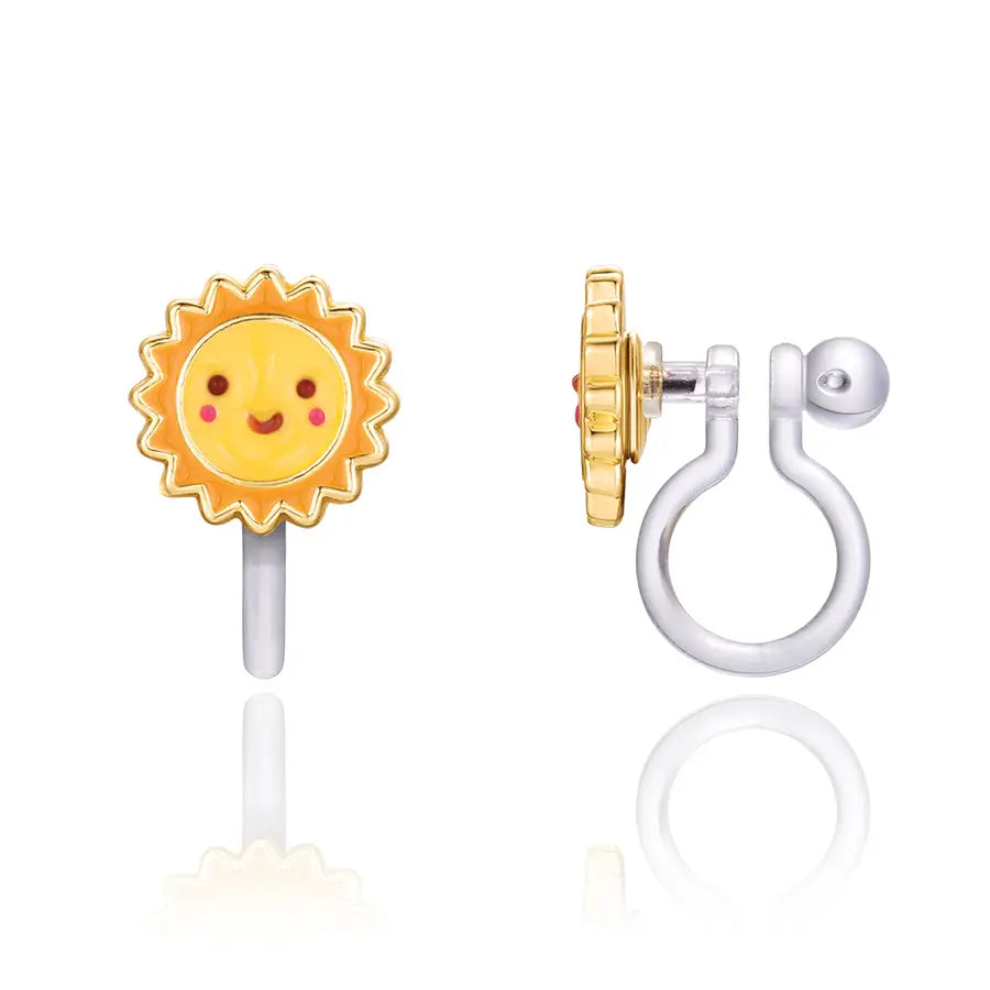 Girl Nation Clip On Earrings for Women - Non-Pierced Fashion Jewelry - Trendy & Comfortable Ear Cuffs for Parties, Weddings & Everyday Wear