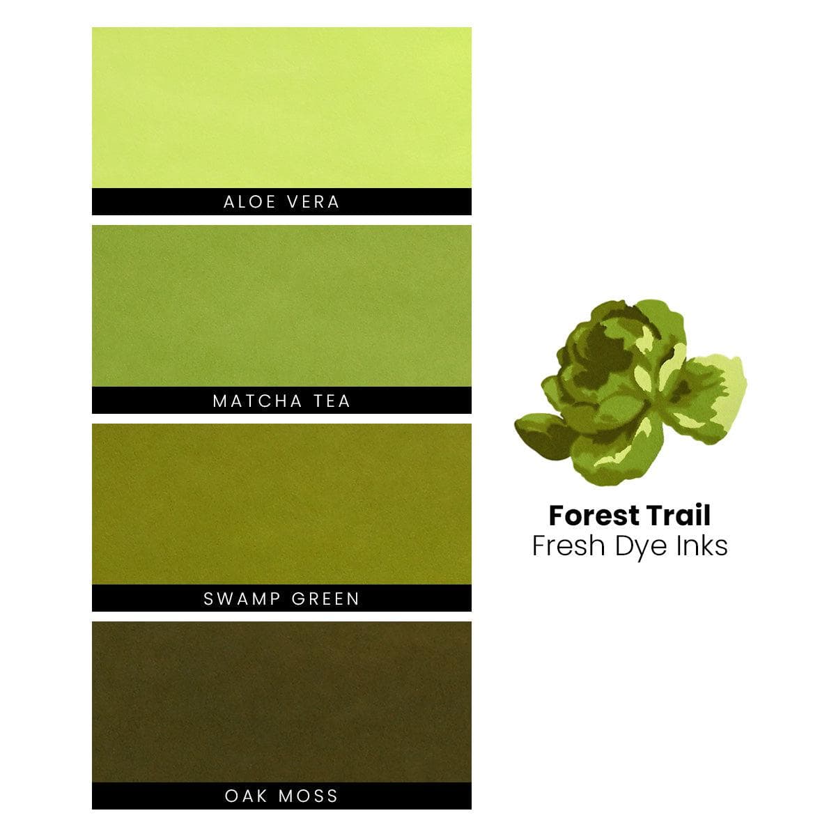 Forest Trail Fresh Dye Ink Reinker - Premium Ink Refill for Stamping, Card Making & Scrapbooking - Perfect for DIY Crafts and Art Projects
