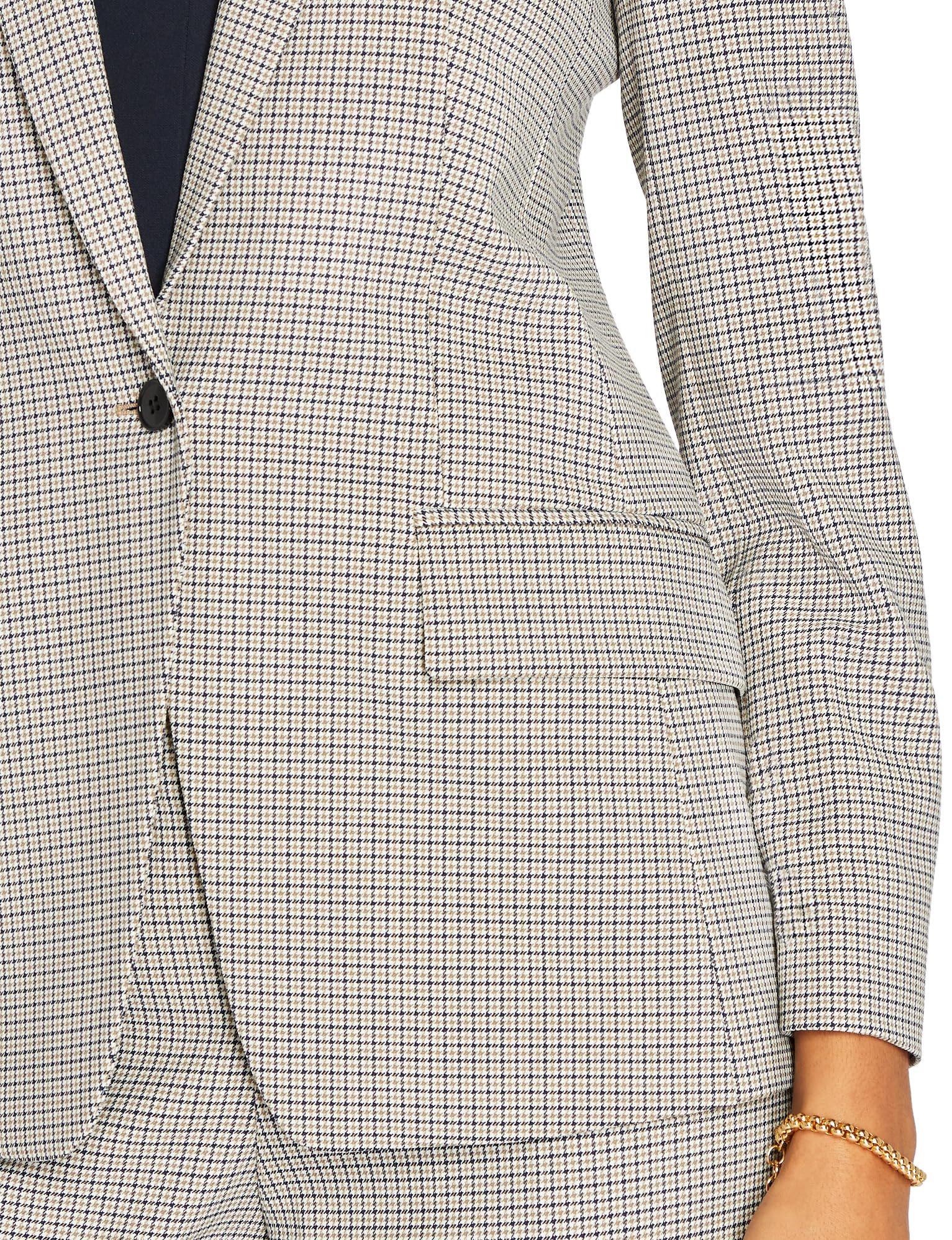 Club Monaco Women's Borrem Blazer - Slim Fit Stretch Wool Blazer for Office & Business | Professional Workwear for Women | Perfect for Meetings, Interviews & Formal Events