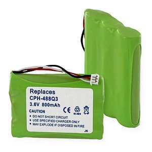 3X5/4AAA NiMH Rechargeable Batteries 800mAh with Q3 Connector - Perfect for Toys, Flashlights, and Electronic Devices
