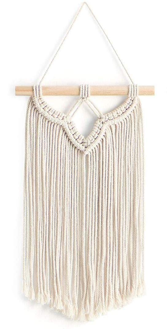 Boho Macrame Wall Hanging Handwoven Wall Decor - 8