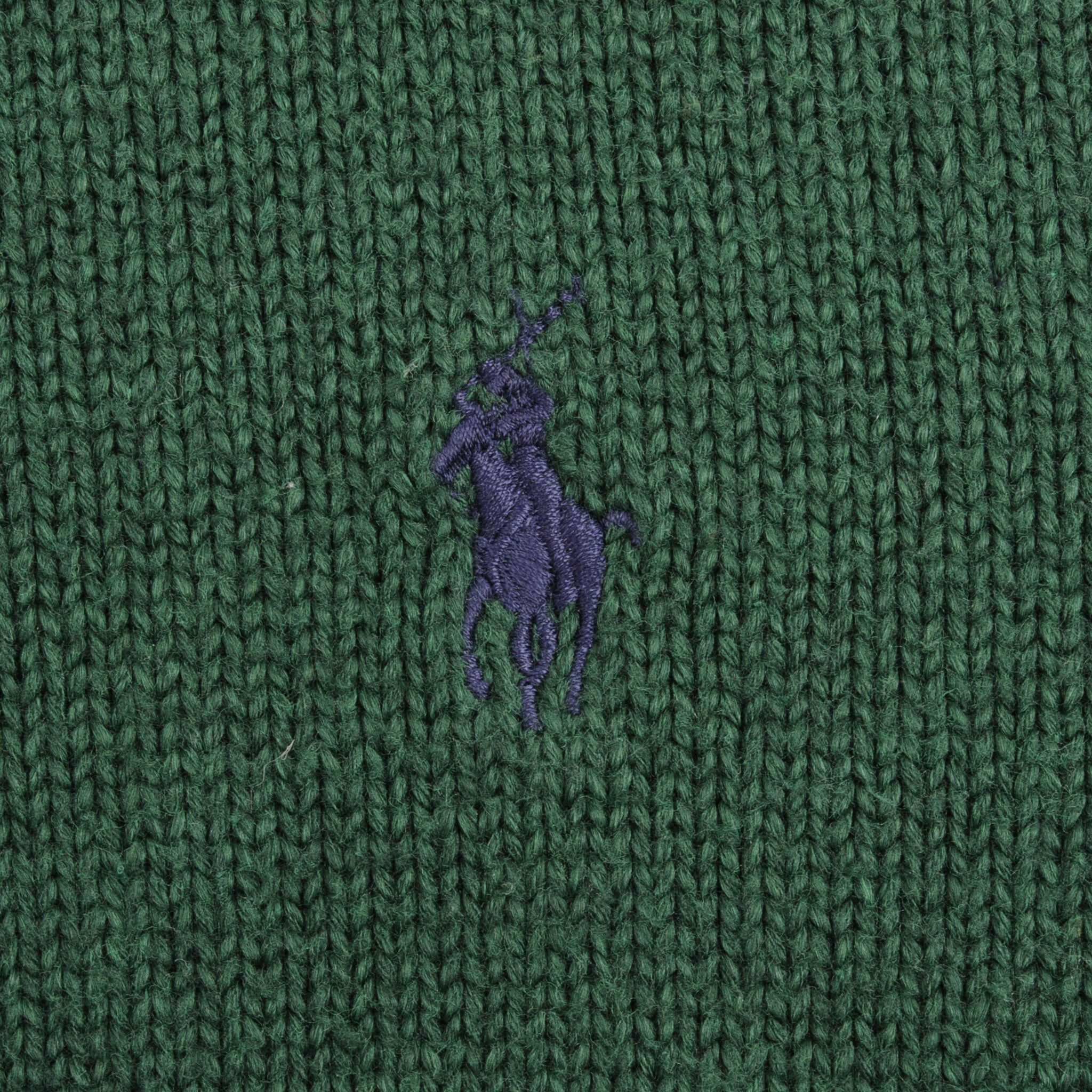 Polo Ralph Lauren Green Knit Quarter Zip Sweater for Men - Medium Size | Casual & Business Wear, Perfect for Office & Outdoor Activities