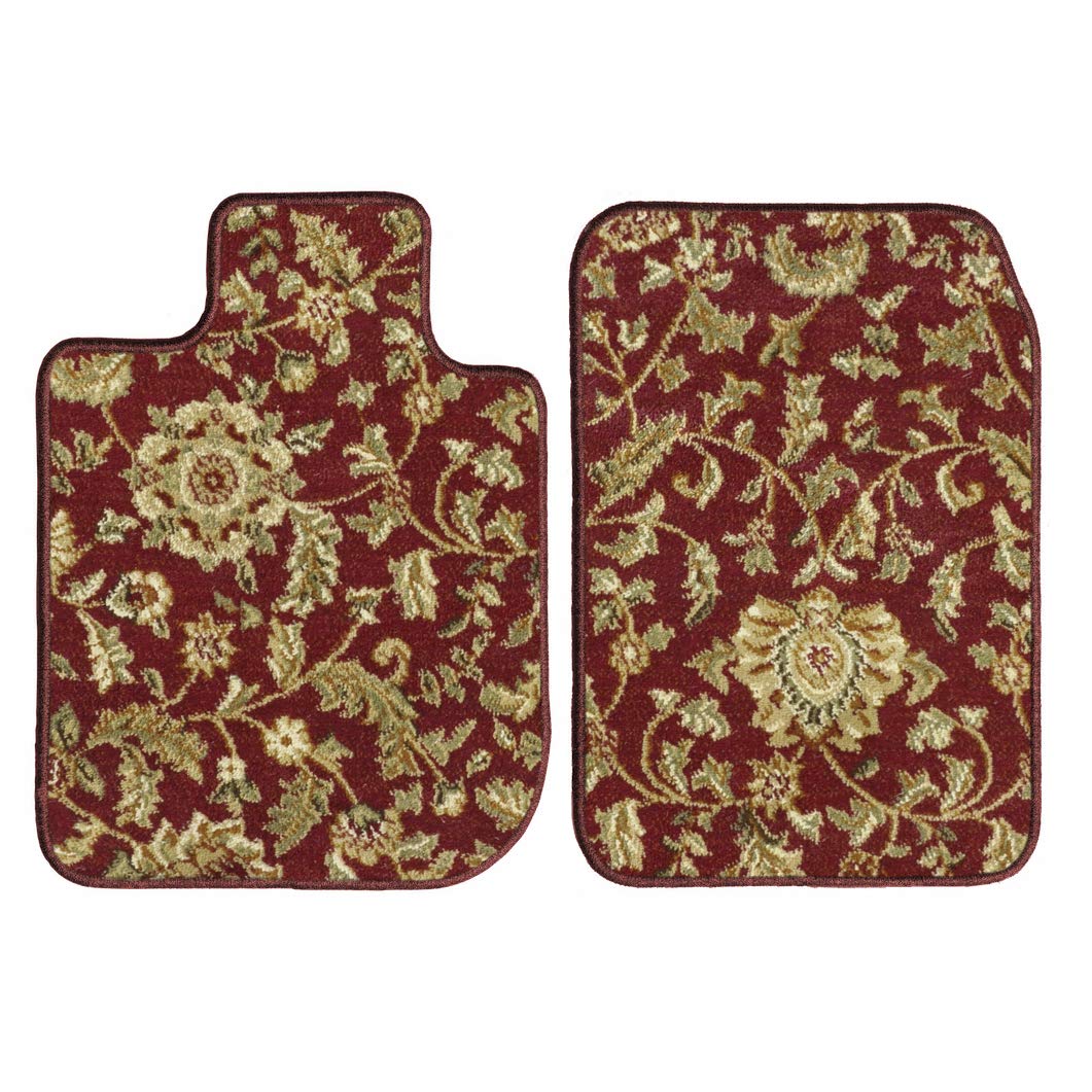 GGBAILEY Tesla Model 3 2018-2019 Floor Mats - Premium Red Oriental Design All-Weather Car Mats for Tesla Model 3 (2018, 2019) - Perfect for Daily Commuting & Road Trips