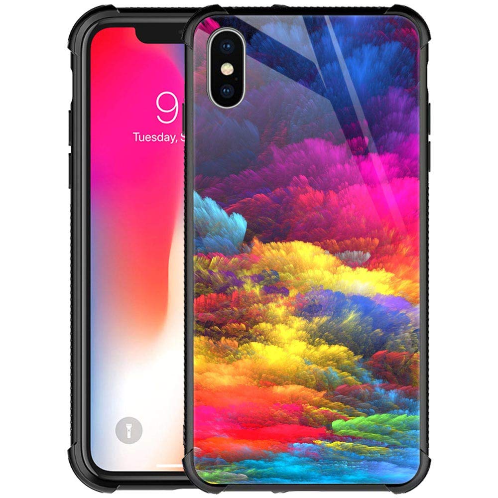 CARLOCA iPhone XR Case - Watercolor Spotted Shockproof Protective Cover for Men & Boys | Durable, Stylish Phone Case for Everyday Use, Travel & Outdoor Activities