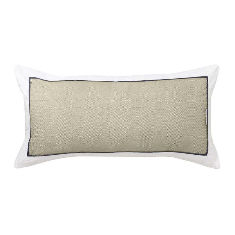 Premium Essex Olive Long Filled Cushion 30x60cm - Soft Decorative Throw Pillow for Sofa, Bed & Home Decor by Logan and Mason - Perfect for Living Room, Bedroom & Cozy Reading Nook