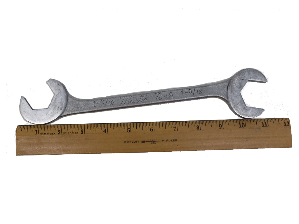Martin Tools 8-Piece Fractional Open End Wrench Set - SAE Standard Sizes for Automotive Repair, Plumbing & DIY Projects