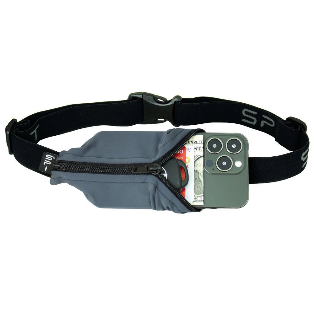 Original Title: Spi Belt   Optimized Title: Best Running Belt for Men & Women - Spi Belt Adjustable Waist Pack with Zipper Pocket for Phone, Keys & Cards - Perfect for Jogging, Hiking & Travel