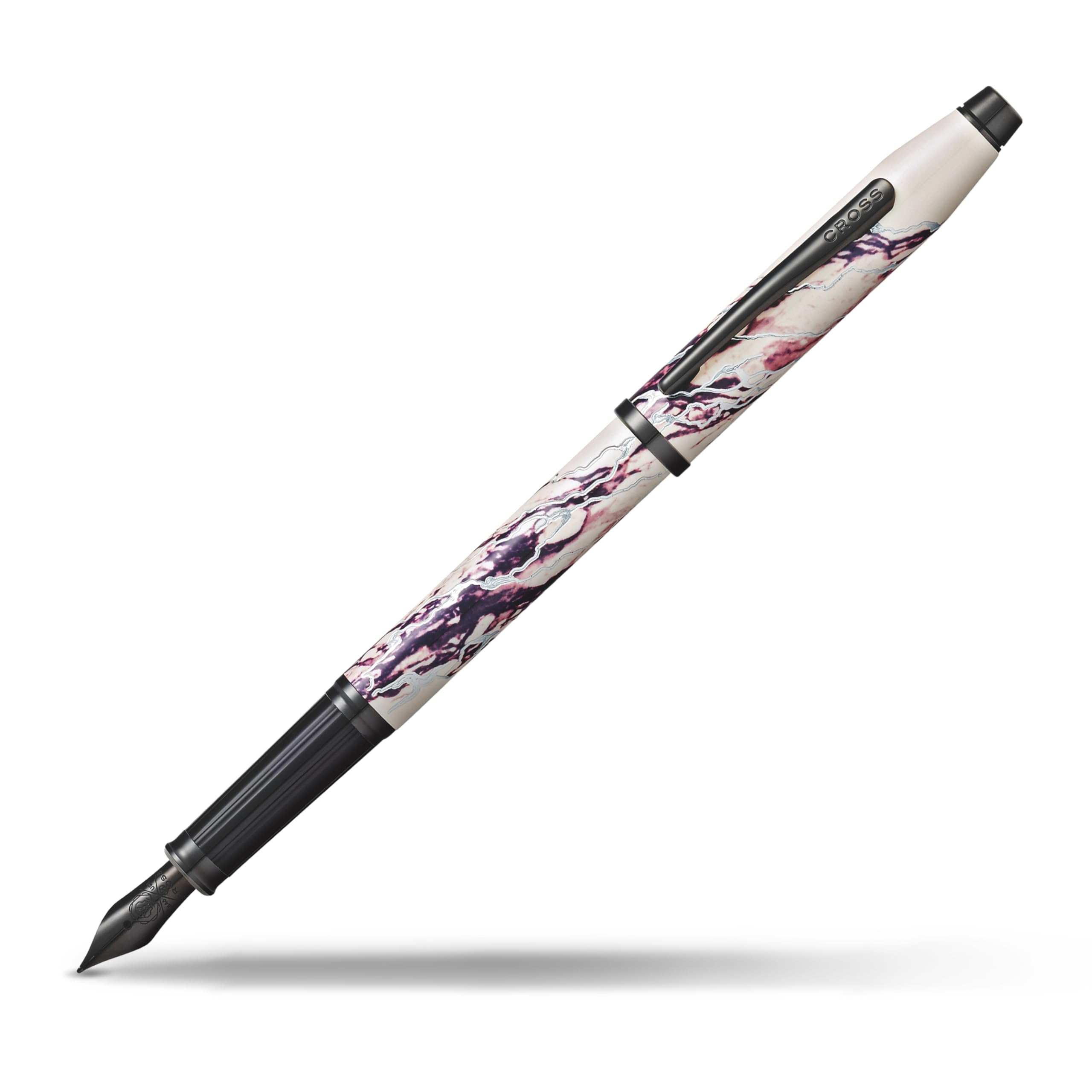 Premium Cross Wanderlust Refillable Fountain Pen with Fine Nib - Luxury Writing Gift Set in Elegant Gift Box - Perfect for Journaling, Calligraphy & Professional Use