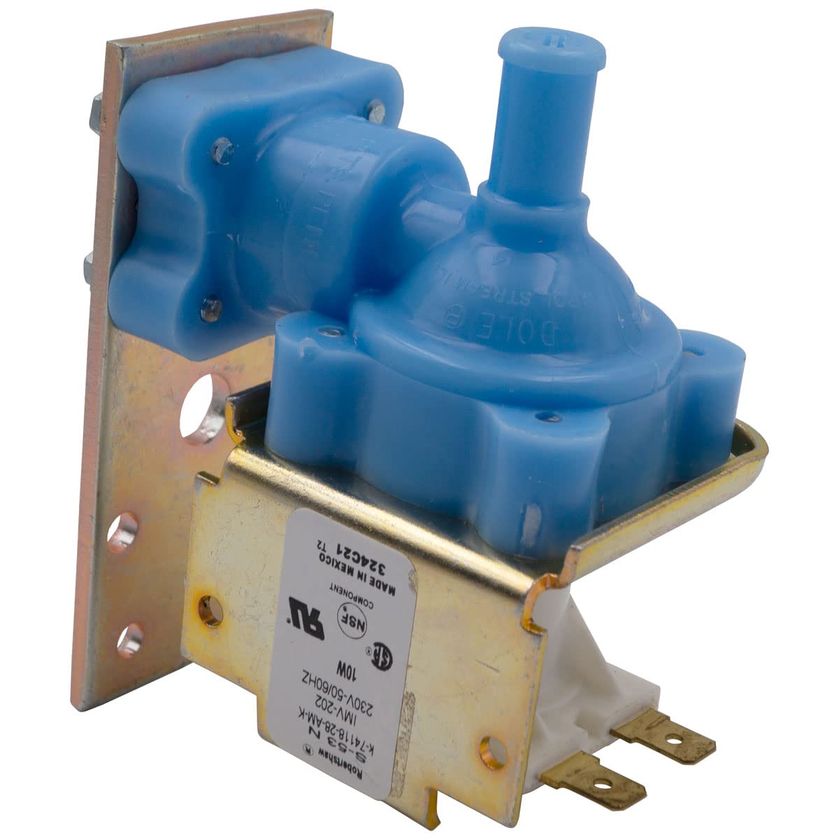 Original OEM 12-3124-02 Ice Maker Water Inlet Valve Replacement Part - Compatible with Refrigerators & Freezers for Home, Office, and Commercial Use