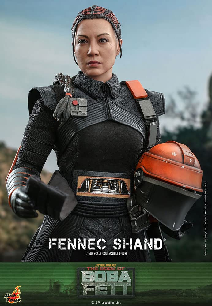 Hot Toys 1:6 Scale Fennec Shand Action Figure - The Book of Boba Fett Collectible Black Series | Perfect for Star Wars Fans, Display & Gift Giving