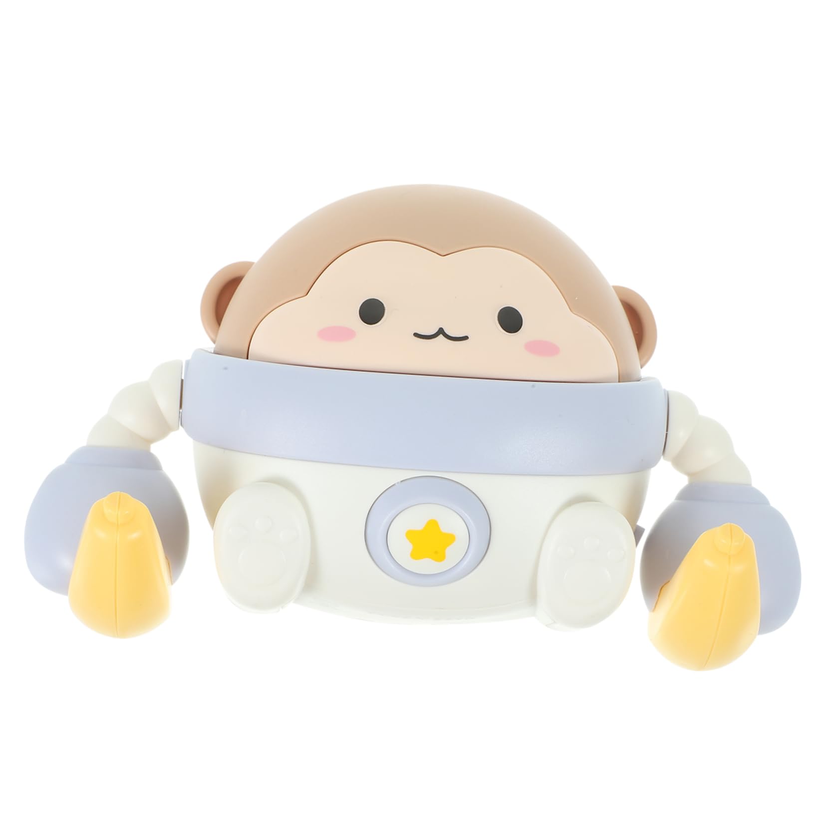 FAVOMOTO Electric Crawling Monkey Toy for Babies - Musical Moving Animal Toy with Lights, Learn to Crawl Infant Toy, Plastic Baby Toy for Early Development & Playtime Fun - Perfect for Nursery, Daycare & First Birthday Gifts