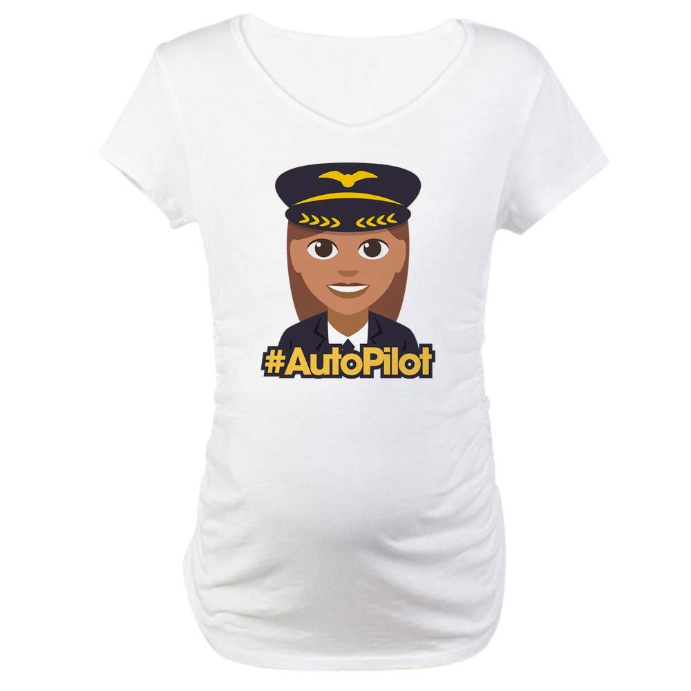 #Autopilot Maternity T-Shirt - Comfortable Pregnancy Tee for Expecting Moms | Perfect for Baby Showers, Gender Reveals & Maternity Photos
