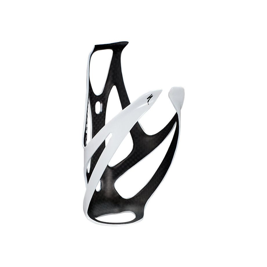 Specialized S-Works Carbon Rib Cage III Road Bike Water Bottle Cage - Lightweight & Durable for Cycling, Racing & Training