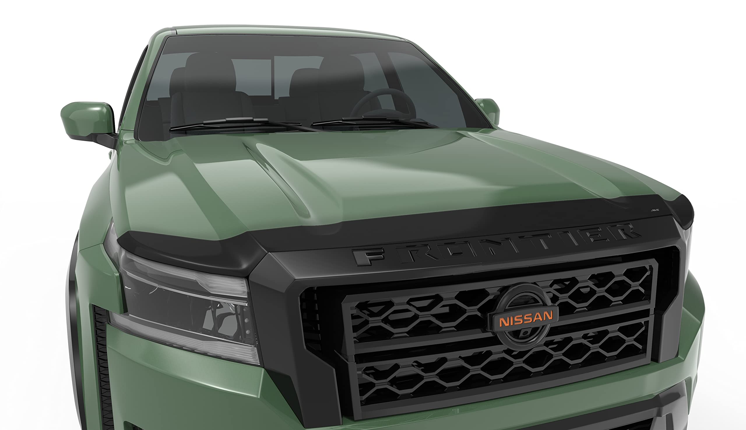 AVS Aeroskin Hood Protector & Bug Shield - Smoke | Fits 2020-2025 Jeep Gladiator & 2018-2025 Wrangler JL (2/4 Door) | Low Profile Wind Deflector for Off-Road Protection | Durable Hood Guard for Jeep Adventures & Highway Driving