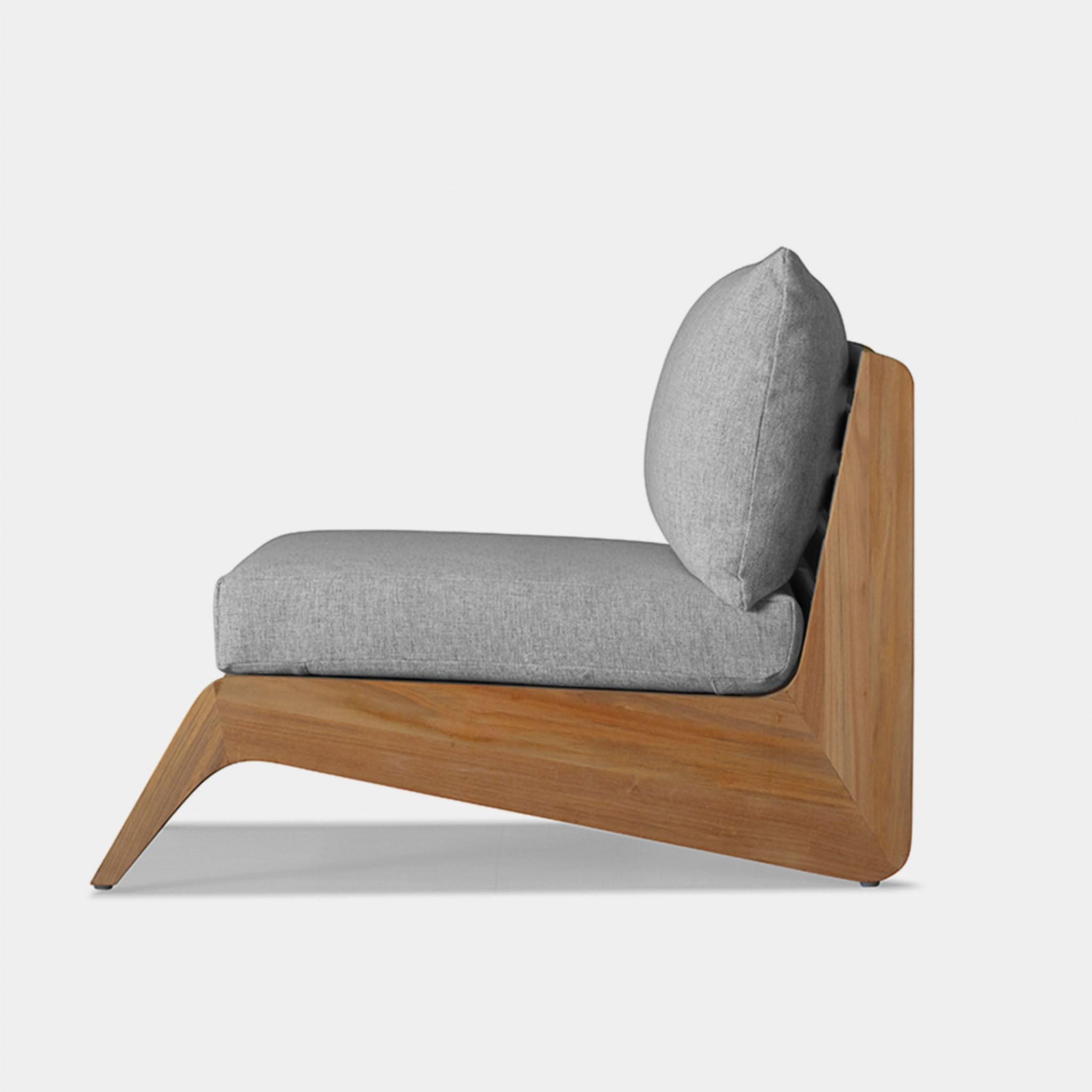 Premium MLB Teak Wood Easy Chair - Comfortable Lounge Chair for Living Room, Patio & Outdoor Relaxation | Durable & Stylish Baseball Fan Furniture