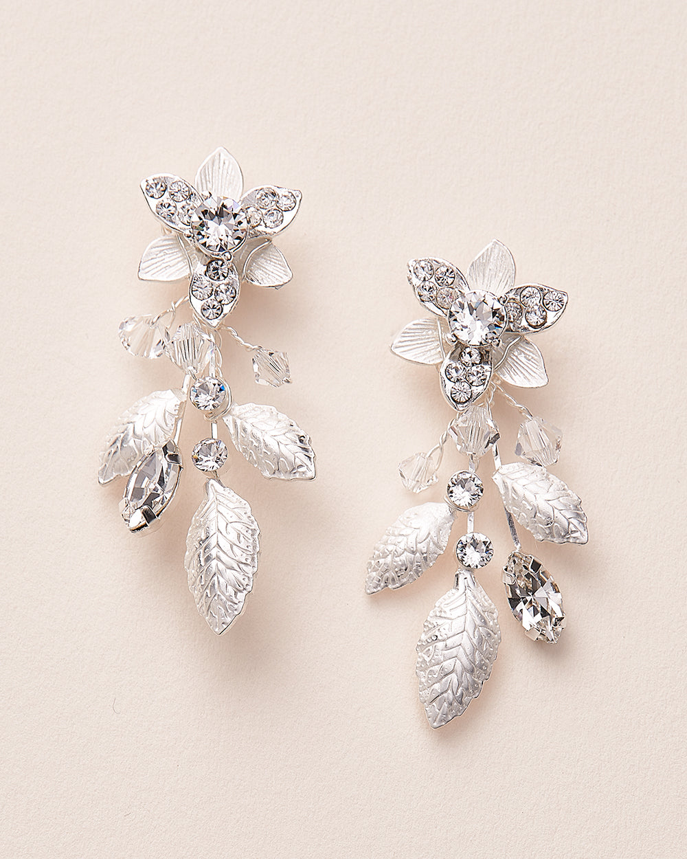 Katie Floral Earrings for Women - Elegant Dainty Flower Stud Earrings for Daily Wear, Gift Giving & Special Occasions