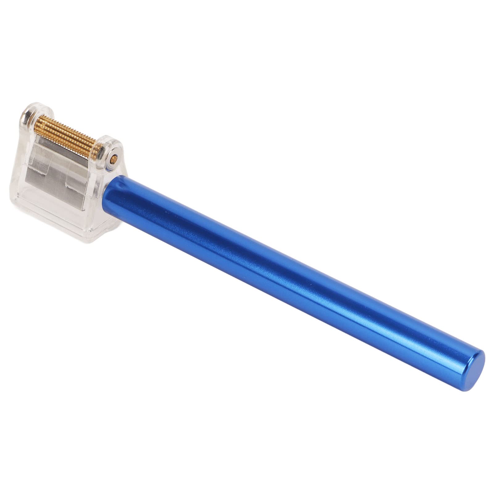 Topiky Leather Edge Dye Pen - Single Tip High Gloss Leather Edge Dye Marker for DIY Leather Crafting, Shoe Repair & Bag Making (Blue) - Easy to Use Professional Leather Edge Paint Pen for Smooth Finishing